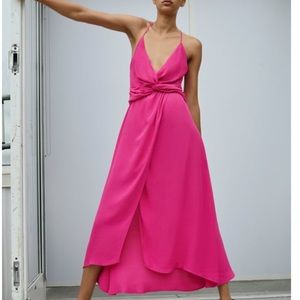 Pink Maxi Zara Dress